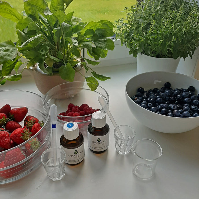 Befreie dein Obst einfach von Schimmel, Schmutz und Bakterien!