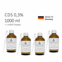 Load image into Gallery viewer, Economy Set 1000ml Chlorine Dioxide Solution CDS 0,3%
