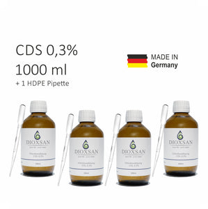 Economy Set 1000ml Chlorine Dioxide Solution CDS 0,3%