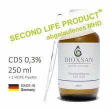 Load image into Gallery viewer, Chlorine Dioxide Solution CDS 0.3% 250ml SECOND LIFE PRODUCT*
