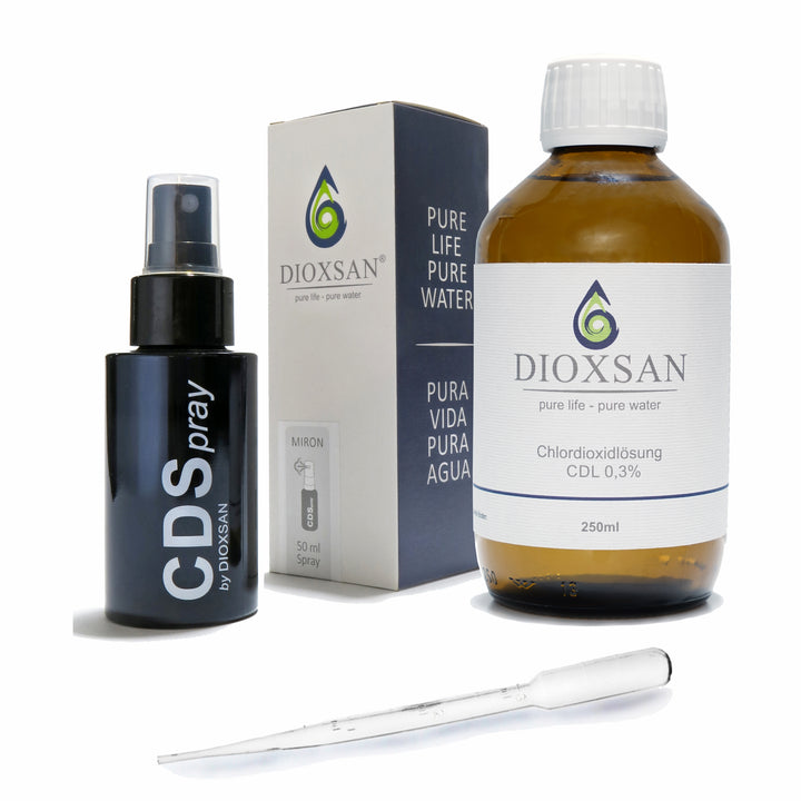 CDSpray CDS 0,3% 250ml + MIRON Spray Bottle