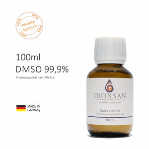 100ml DMSO Dimethylsulfoxide 99.9% according to Ph. Eur.
