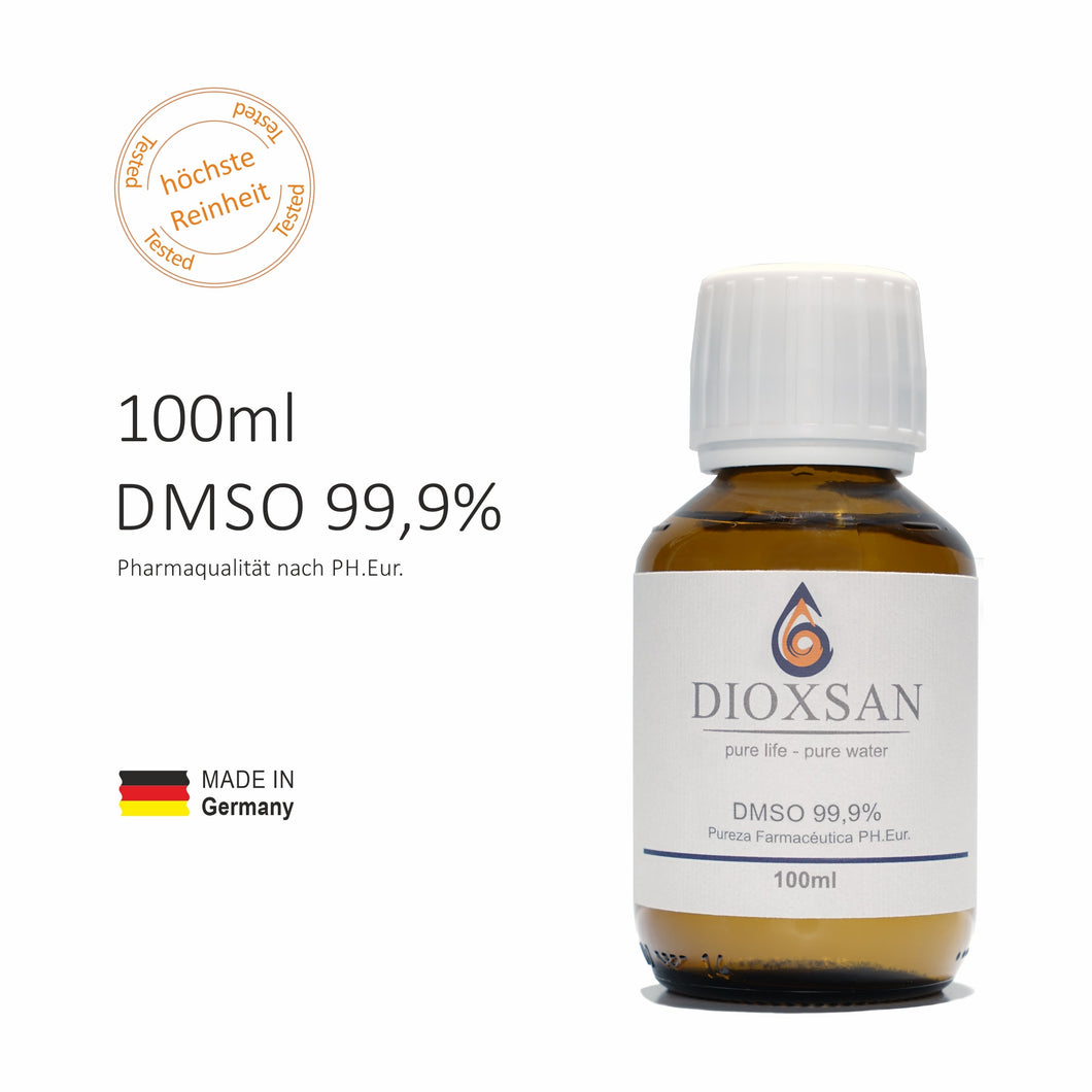 100ml DMSO Dimethylsulfoxide 99.9% according to Ph. Eur.