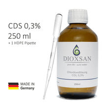Load image into Gallery viewer, 250ml Chlorine Dioxide Solution CDS 0.3%
