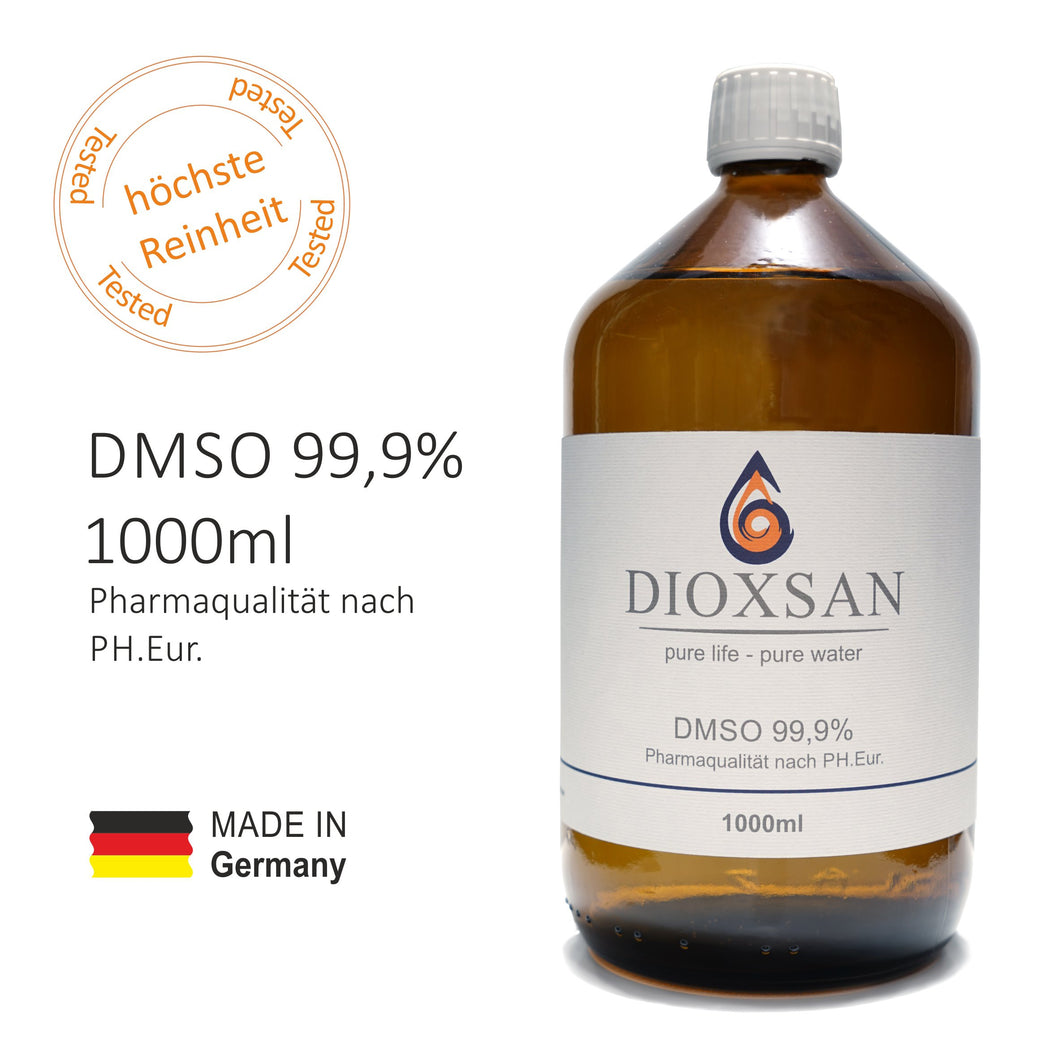 1000ml DMSO Dimethyl Sulfoxide 99,9% according to Ph.Eur.